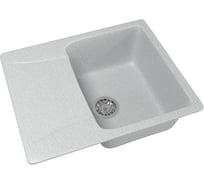 Мойка mixline ML-GM26 с крылом, серая, 310, 470х580х190 мм 525209