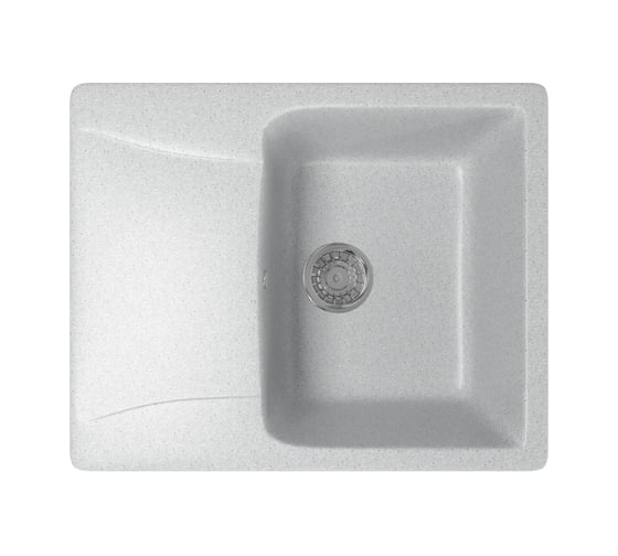 Мойка mixline ML-GM26 с крылом, серая, 310, 470х580х190 мм 525209