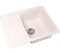 Мойка mixline ML-GM26 с крылом, светло-розовая, 311, 470х580х190 мм 525212