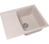 Мойка mixline ML-GM26 с крылом, песочная, 302, 470х580х190 мм 525208
