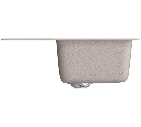 Мойка mixline ML-GM26 с крылом, песочная, 302, 470х580х190 мм 525208