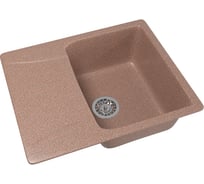 Мойка mixline ML-GM26 с крылом, терракотовая, 307, 470х580х190 мм 525213
