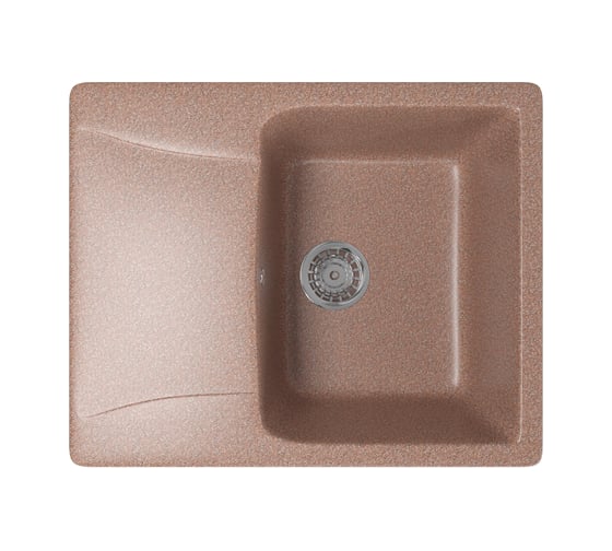 Мойка mixline ML-GM26 с крылом, терракотовая, 307, 470х580х190 мм 525213