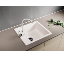 Мойка mixline ML-GM28 белая, 331, 445х500х190 мм 533505