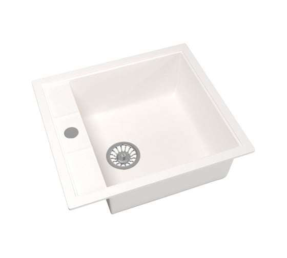 Мойка mixline ML-GM28 белая, 331, 445х500х190 мм 533505