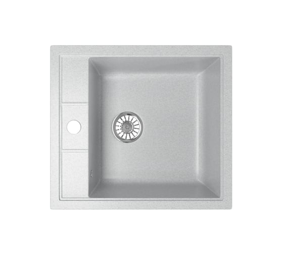 Мойка mixline ML-GM28 серая, 310, 445х500х190 мм 533510
