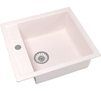 Мойка mixline ML-GM28 светло-розовая, 311, 445х500х190 мм 533509