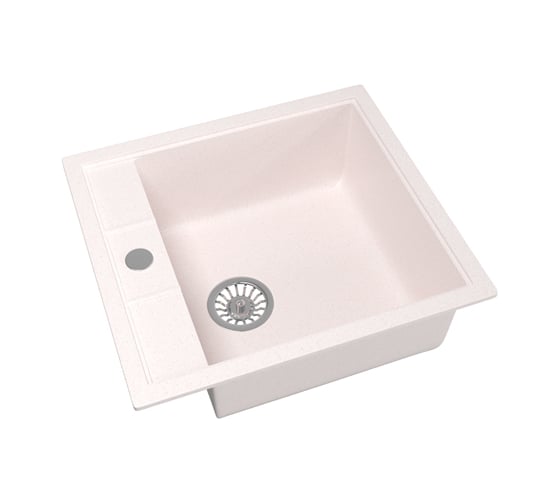 Мойка mixline ML-GM28 светло-розовая, 311, 445х500х190 мм 533509