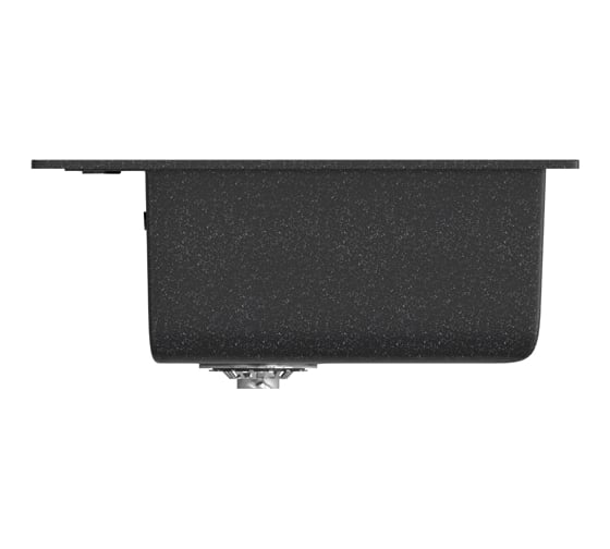 Мойка mixline ML-GM28 черная, 308, 445х500х190 мм 533513