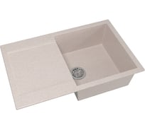 Мойка mixline ML-GM31 с крылом, песочная, 302, 495х770х190 мм 537713