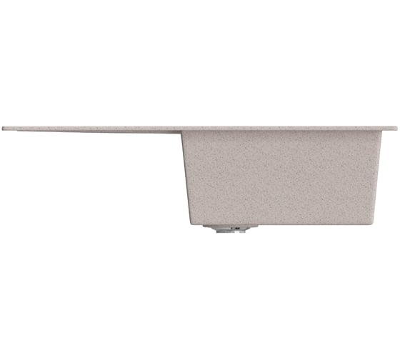 Мойка mixline ML-GM31 с крылом, песочная, 302, 495х770х190 мм 537713