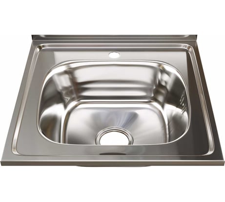Мойка mixline 50х50х16 см, 0.6, выпуск 3 1/2, с сифоном 527973