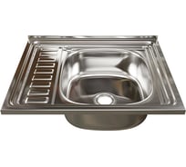 Мойка mixline 50х60х16 см, 0.4, правый выпуск 1 1/2 538191