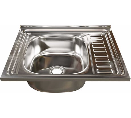 Мойка mixline 50х60х16 см, 0.4, левый выпуск 1 1/2 538190