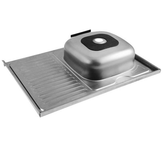 Мойка mixline 60х80х16 см, 0.4, левый выпуск 1 1/2 527970