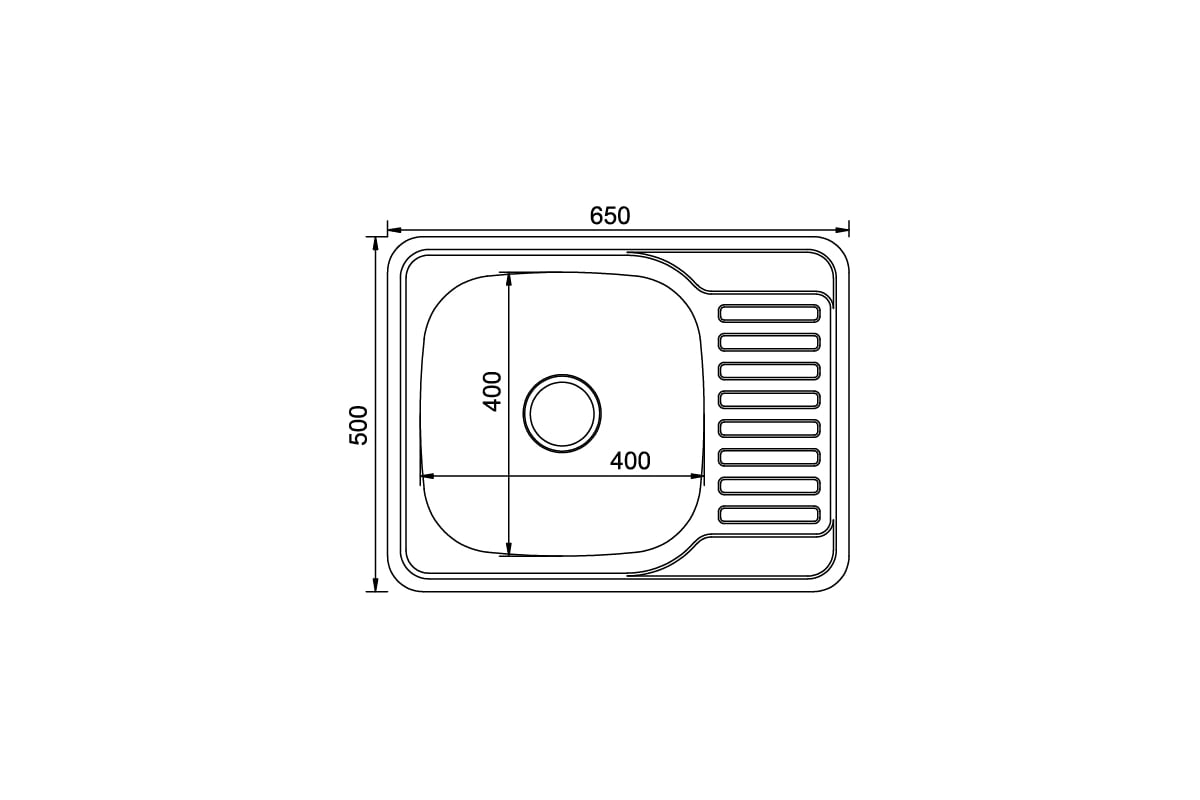 Мойка для кухни ширина 60