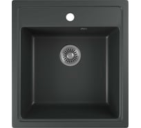 Мойка кухонная GreenStone антрацит GRS-01-343