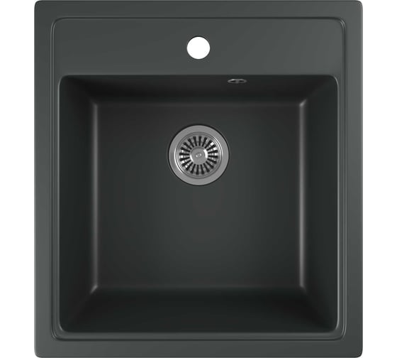 Мойка кухонная GreenStone антрацит GRS-01-343 1