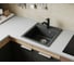 Мойка кухонная GreenStone антрацит GRS-01-343 2