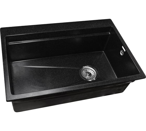 Мойка кухонная GranAlliance GA-29 308 черный GA-29-308