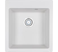 Кухонная кварцевая мойка GRANULA GR-4651 465х510 мм, Арктик
