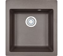 Кухонная кварцевая мойка GRANULA GR-4651 465х510 мм, эспрессо