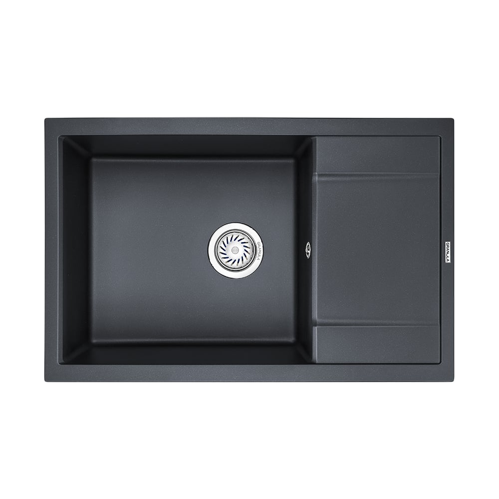 Оборачиваемая кухонная кварцевая мойка GRANULA GR-7805 780х500 мм ...