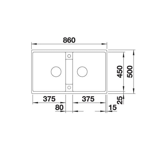 Мойка Blanco ZIA 9 SILGRANIT PuraDur белый 516678
