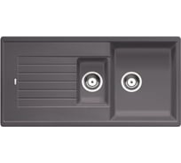 Мойка Blanco ZIA 6 S Silgranit PuraDur тёмная скала, без клапана автомата 518940