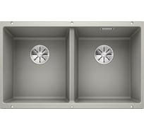Мойка Blanco SUBLINE 350 350 U SILGRANIT жемчужный, с отводной арматурой InFino 523577