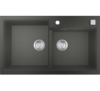 Композитная мойка GROHE K500 90-C 86/50 2.0 с 2 чашами, оборачиваемая 31649AT0