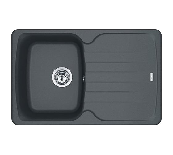 Мойка FRANKE AZG 611-78 стоп-вентиль, графит 114.0537.774