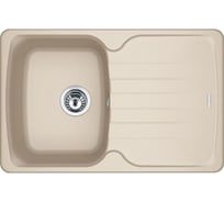 Мойка FRANKE AZG 611-78 стоп-вентиль, бежевый 114.0537.772