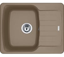 Мойка FRANKE AZG 611-62 стоп-вентиль, миндаль 114.0537.780