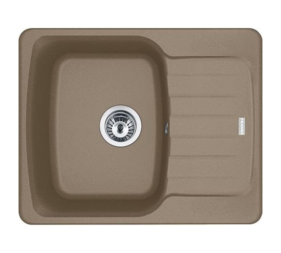 Мойка FRANKE AZG 611-62 стоп-вентиль, миндаль 114.0537.780 1