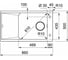 Мойка FRANKE FXG 611-86, оникс 114.0528.652 2