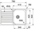 Мойка FRANKE SKX 611-79 101.0553.409 3