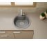 Мойка для кухни Bauedge BAU Dream Gray stone D 51, выпуск с сифоном в комплекте, серый камень GR0105 4