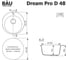 Мойка для кухни Bauedge BAU Dream Pro D 48, без выпуска, черный камень PR0002 7
