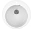 Мойка для кухни Bauedge BAU Dream White snow D 50, выпуск с сифоном в комплекте, белый снег GR0110 1