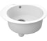Мойка для кухни Bauedge BAU Dream White snow D 50, выпуск с сифоном в комплекте, белый снег GR0110 2