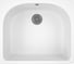 Мойка для кухни Bauedge BAU Mif White snow 59x51, выпуск с сифоном в комплекте, белый снег GR0137 1
