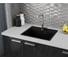 Мойка для кухни Bauedge BAU Stil Pro 49x42, без выпуска, черный камень PR0008 4