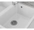 Мойка для кухни двойная чаша Bauedge BAU Stil White snow 77x50, выпуск с сифоном в комплекте, белый снег GR0174 5