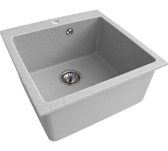 Кухонная мойка AquaGranitEx серая M-31 310
