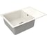 Мойка для кухни с крылом Bauedge BAU Stil Pro 60x42 без выпуска, белый песок PR0011 3