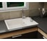 Мойка для кухни с крылом Bauedge BAU Stil Pro 65x50 без выпуска, белый песок PR0013 4