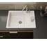 Мойка для кухни с крылом Bauedge BAU Stil Pro 65x50 без выпуска, белый песок PR0013 5