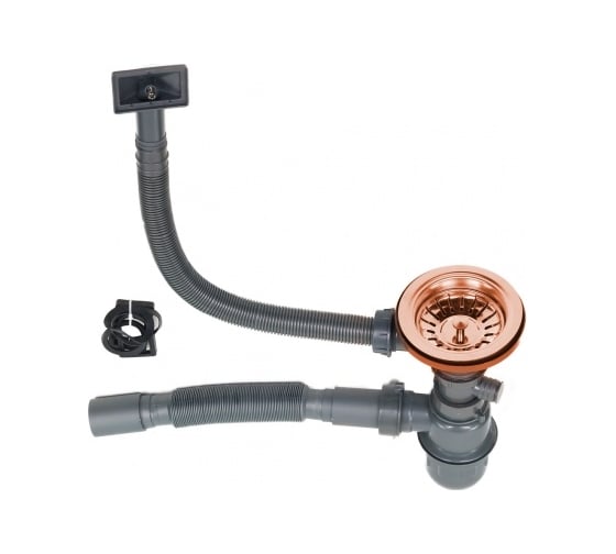 Мойка MELANA ProfLine 3.0/220, бронза, врезная, прямоугольная D6045HC бронза