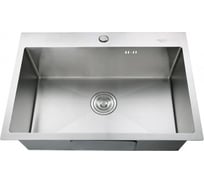 Мойка MELANA ProfLine 3.0/200, сатин, врезная, прямоугольная, с коландером H6545 сатин